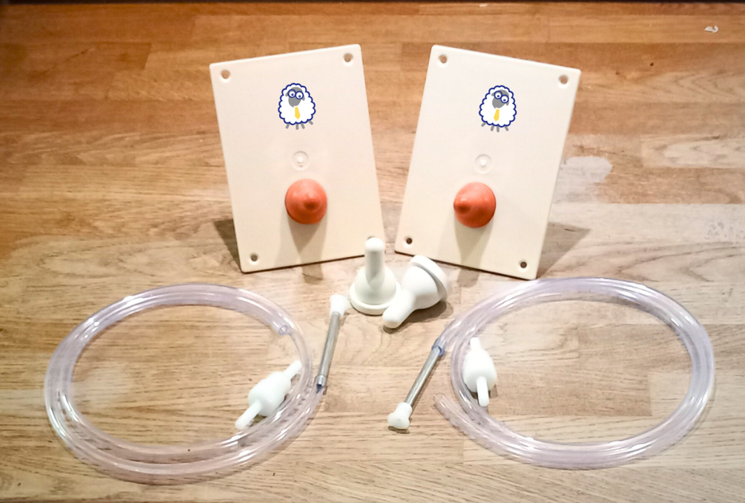 Lamb Teat Holder - Mini Suckler x 2