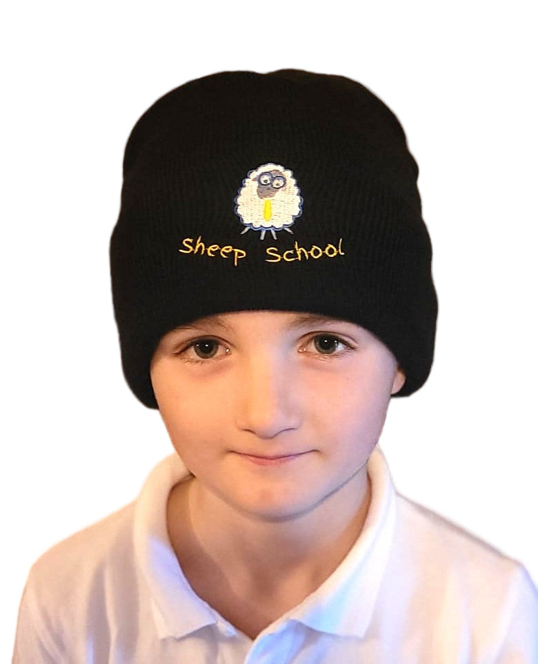 Kids Beanie Hat in Navy