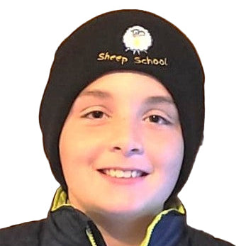 Kids Beanie Hat in Navy