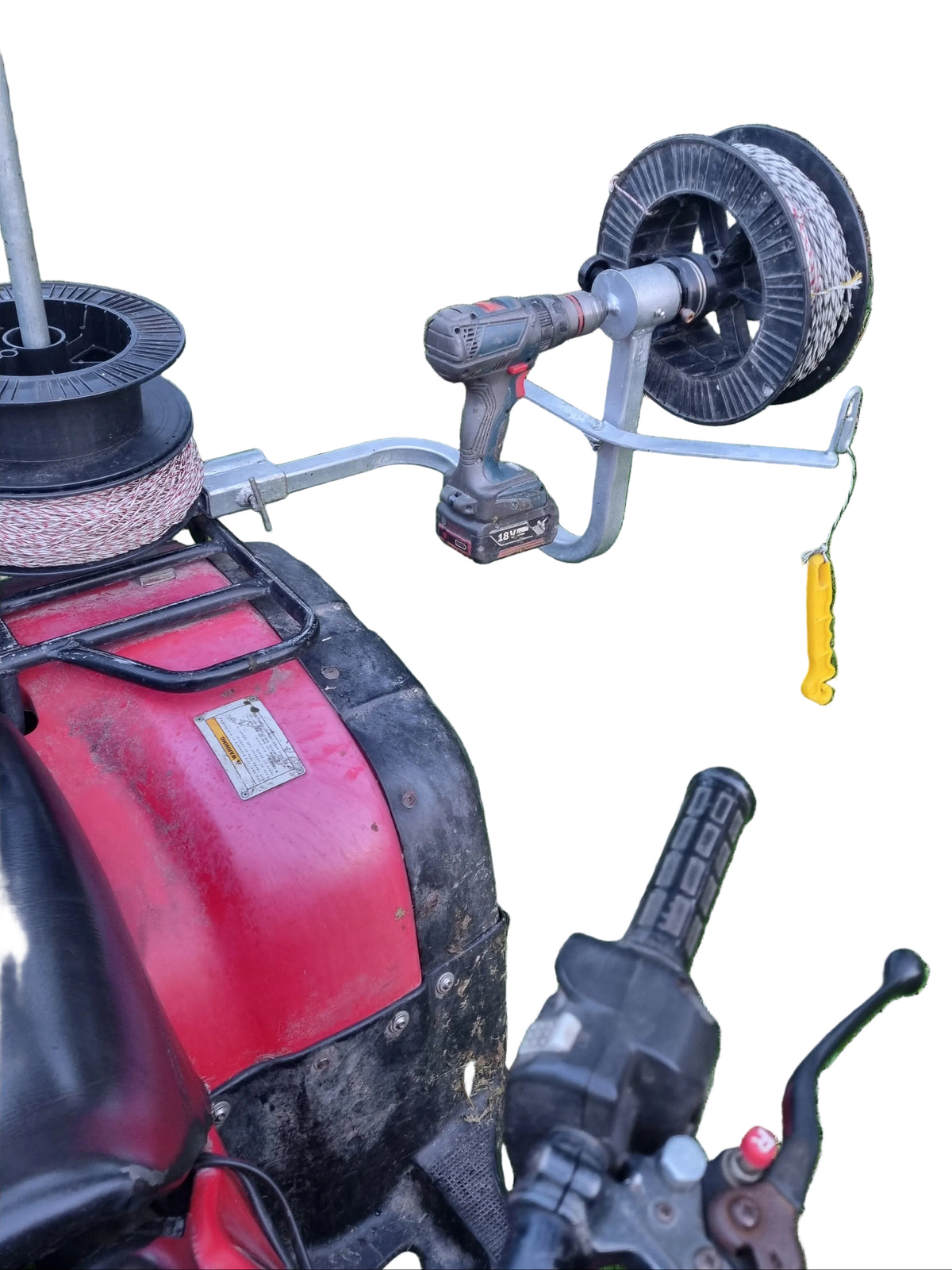 Single-Reel ATV Fencing System