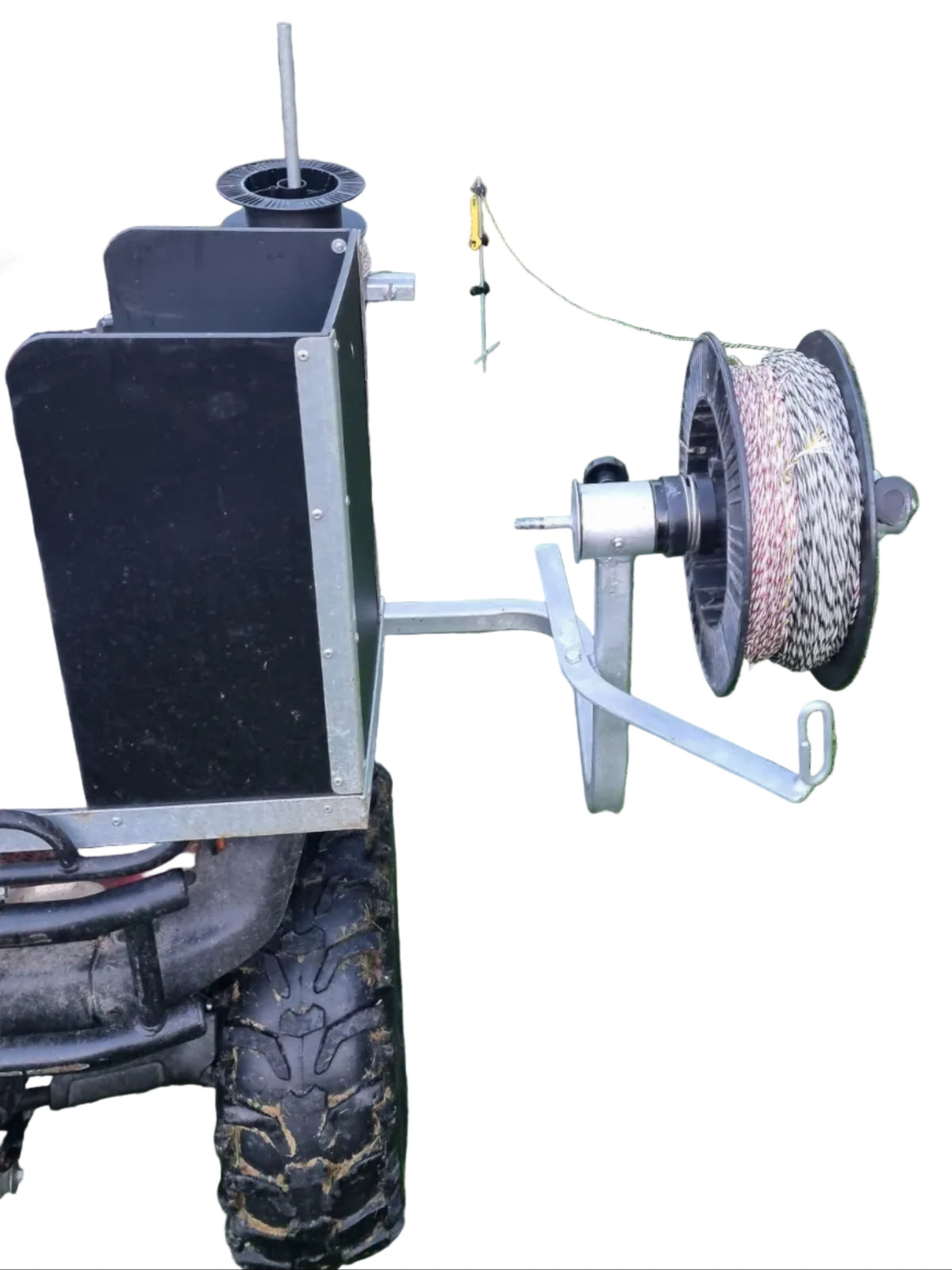 Single-Reel ATV Fencing System